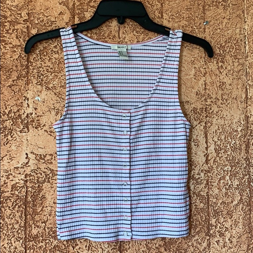 Stripped tank top